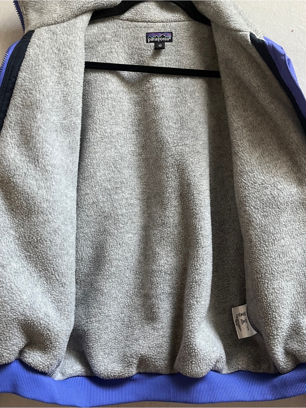 Patagonia Vintage Fleece Lined Bomber Jacket Size S - Picture 9 of 11